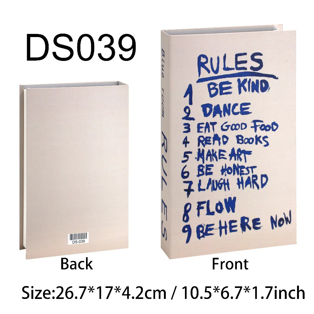 Livre décoratif de rangement