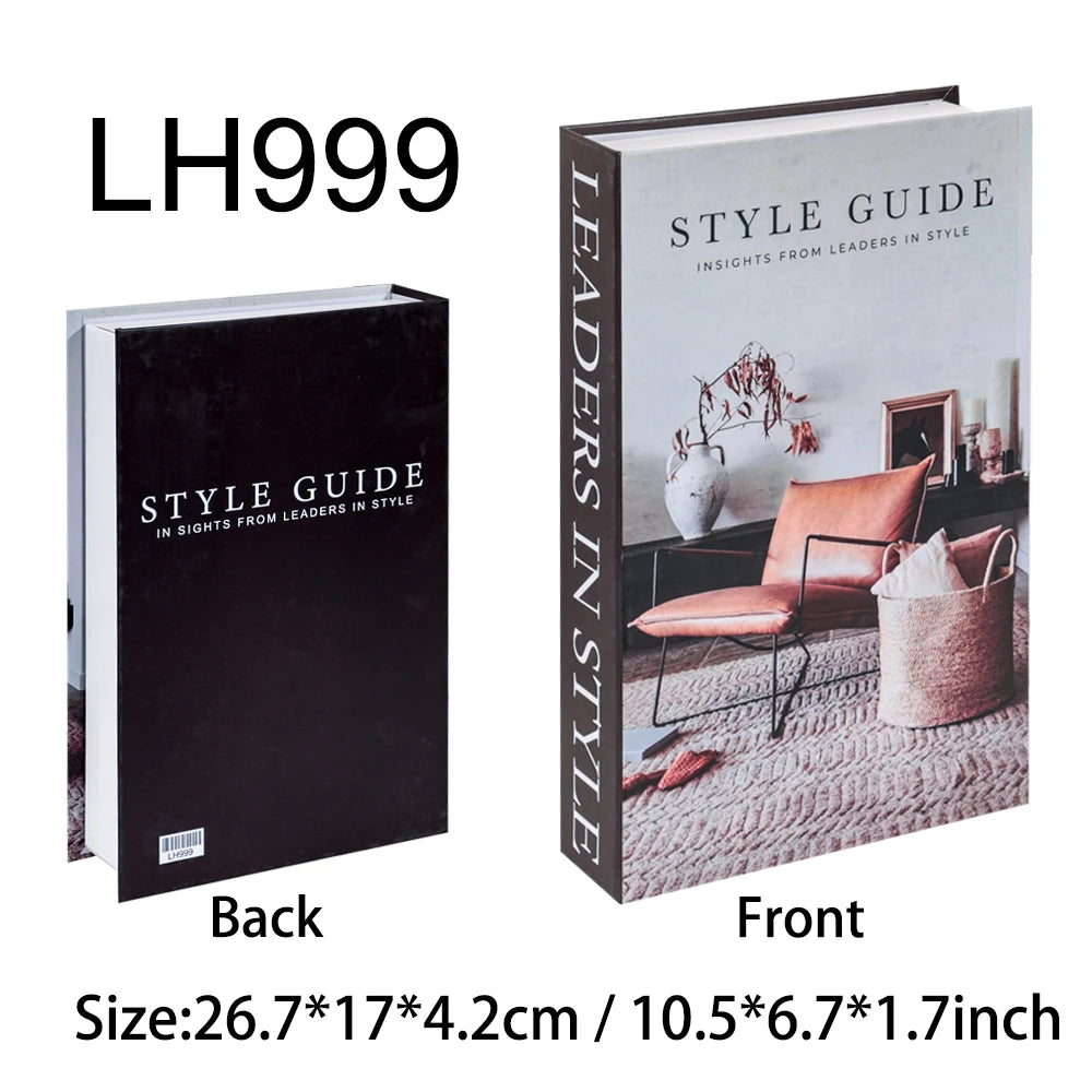 Livre décoratif de rangement