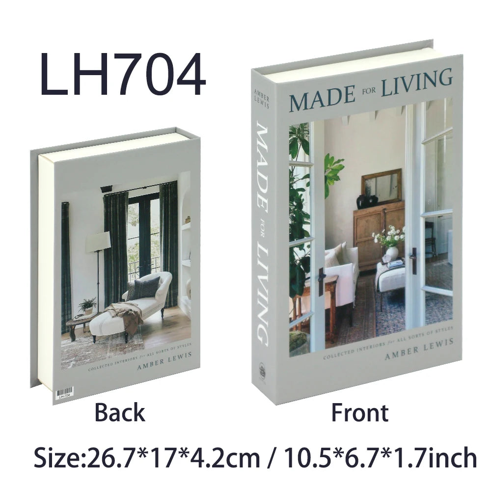 Livre décoratif de rangement