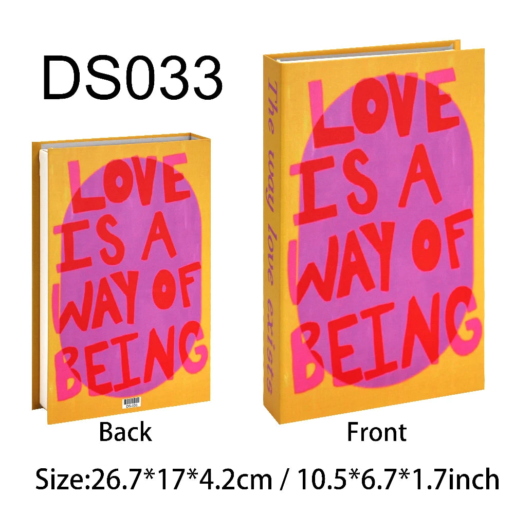 Livre décoratif de rangement