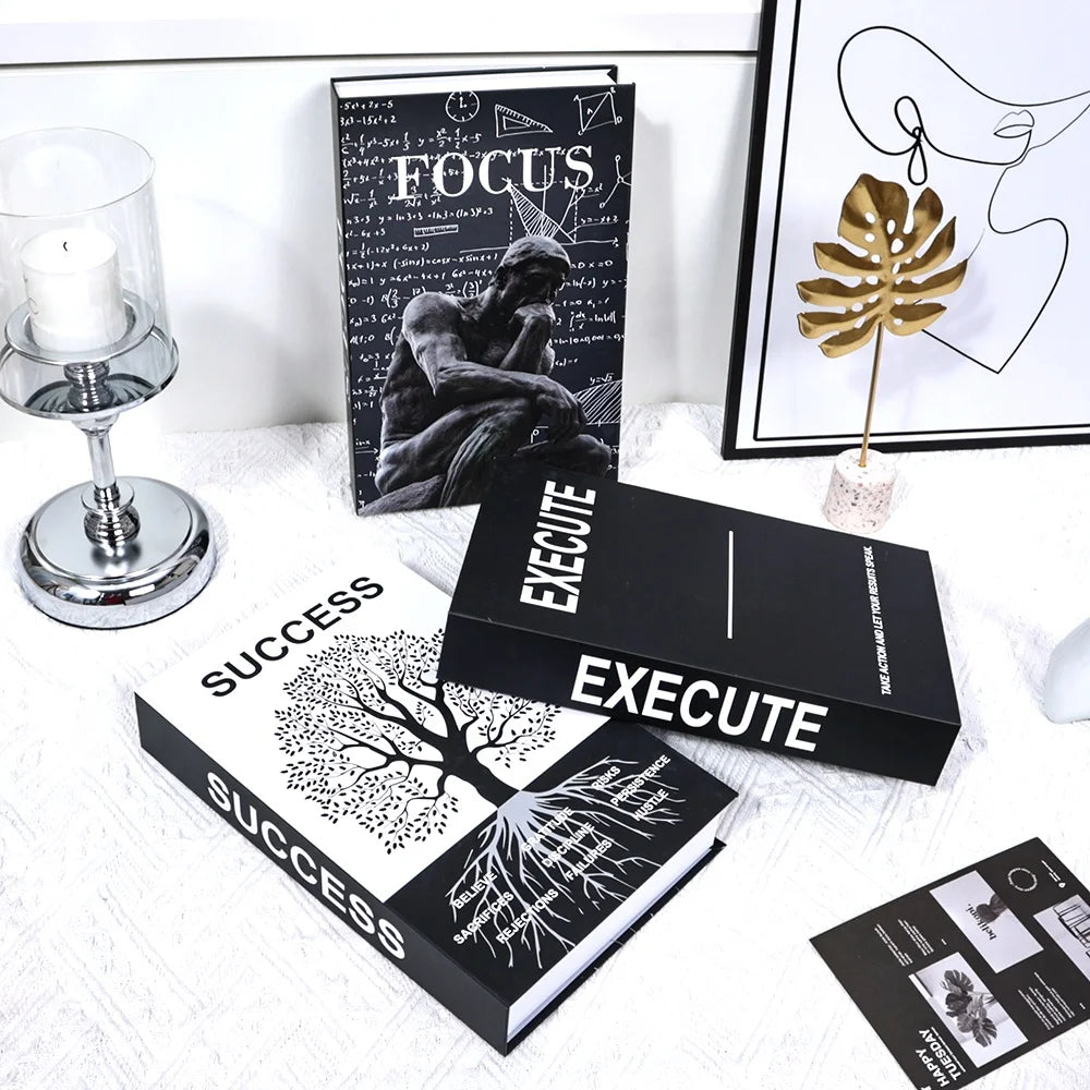 Livre décoratif de rangement