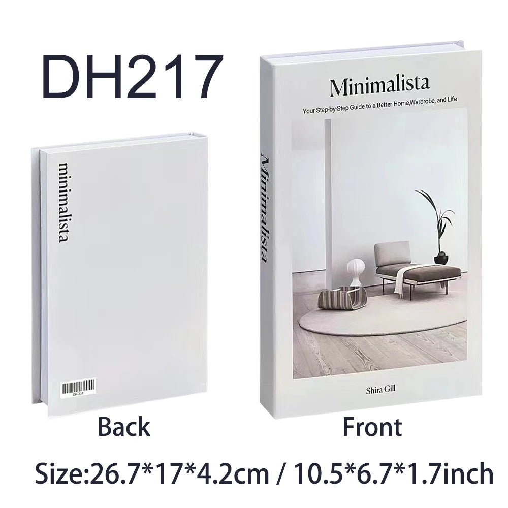 Livre décoratif de rangement