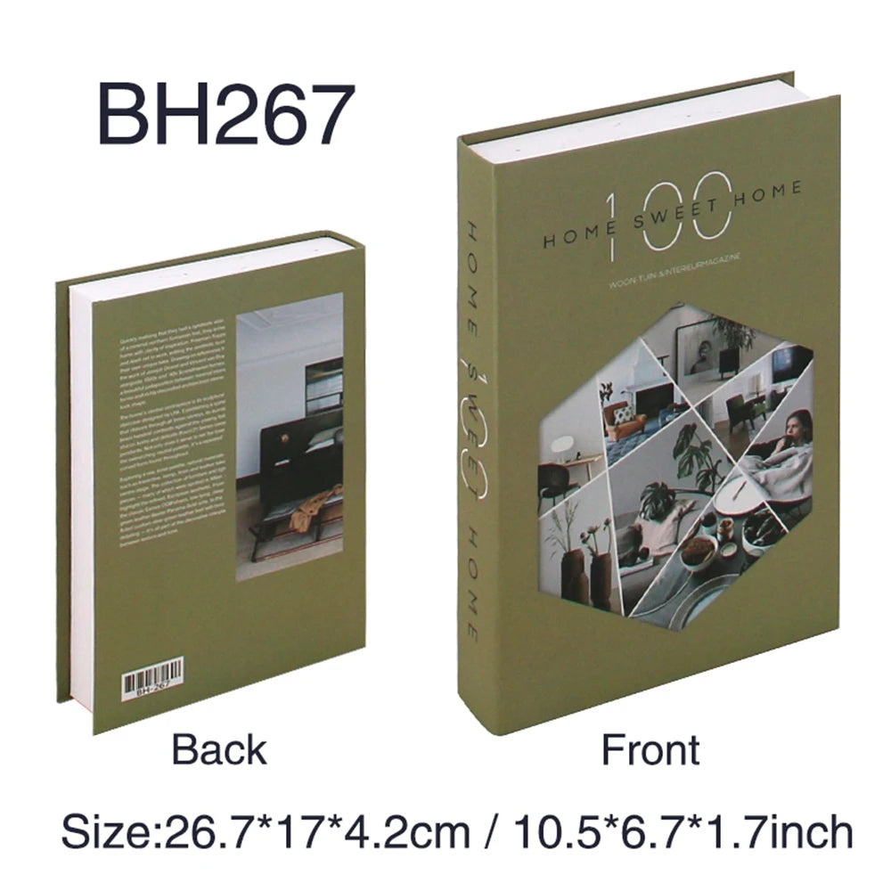 Livre décoratif de rangement