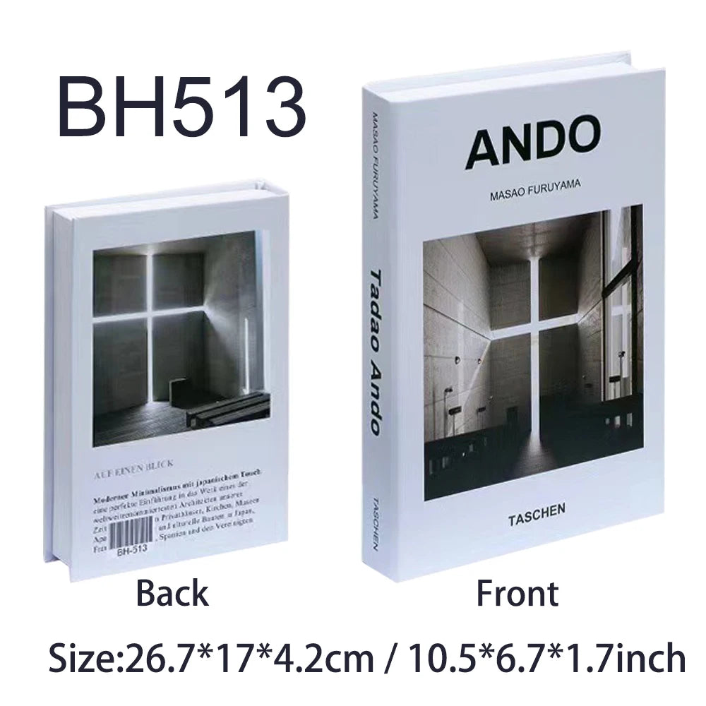 Livre décoratif de rangement