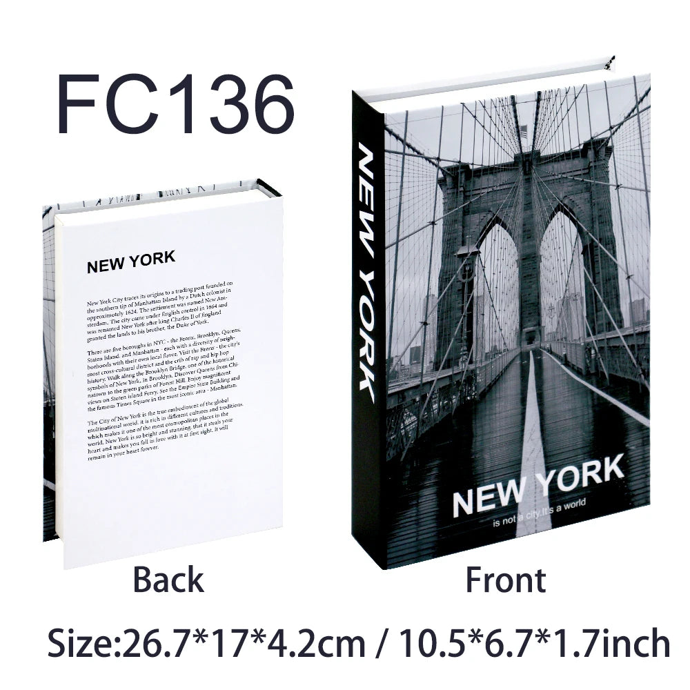 Livre décoratif de rangement