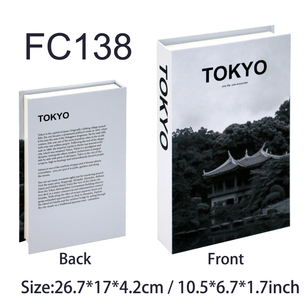 Livre décoratif de rangement