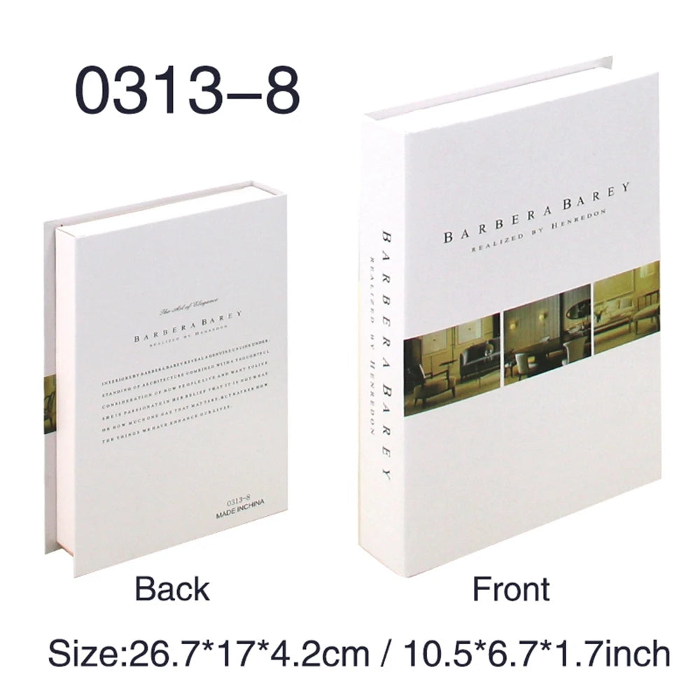 Livre décoratif de rangement