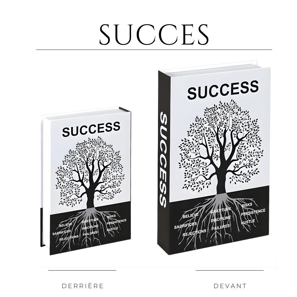 Faux livre de rangement pratique et raffiné